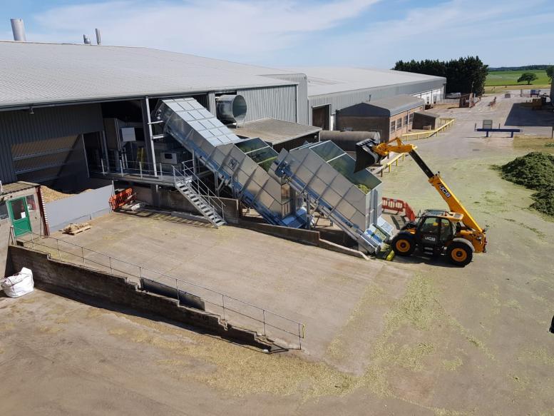 PERRY'S LARGEST BELT DRIER INSTALLATION