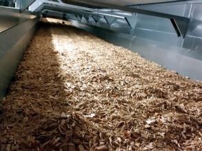 Perry of Oakley woodchip drying